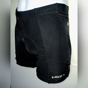 Craft Men's Black Athletic Padded Bike Shorts Small